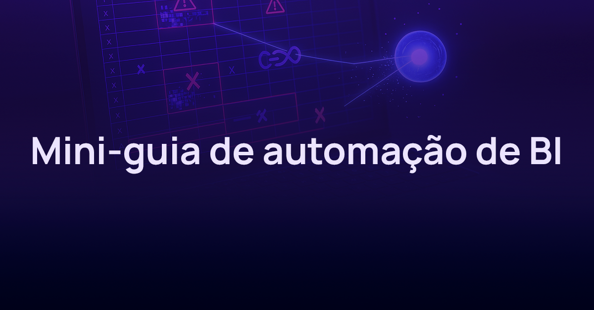 automação de BI